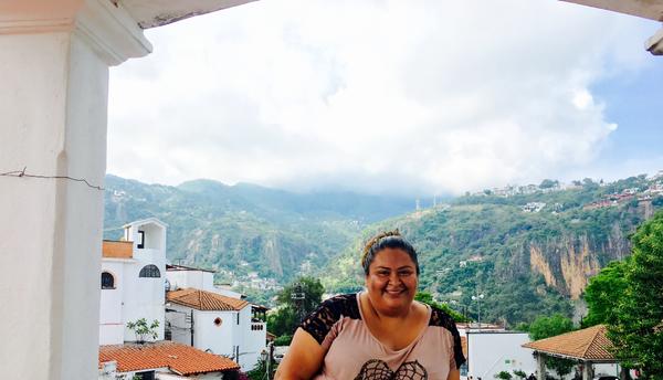 La dreamer Yuritzi Galarza regresó a México después de 12 años. Yuritzi Galarza 
